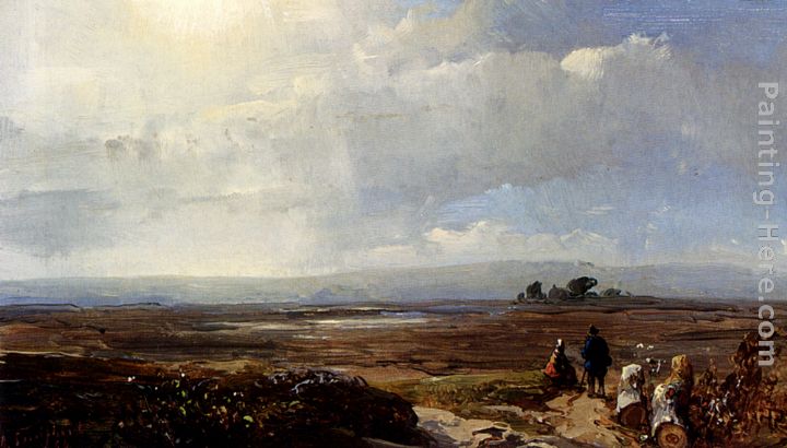 Travellers In An Extensive Landscape